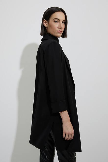 Joseph Ribkoff Spring  2024 -211361TT-Blazer-Black - The Coach Pyramids