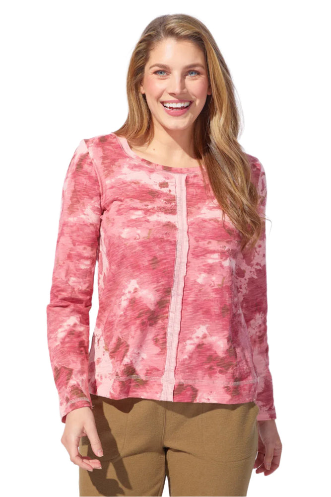 Habitat Escape Fall/Winter 2025-E21430-Stay Centered Tee-Rose - The Coach Pyramids