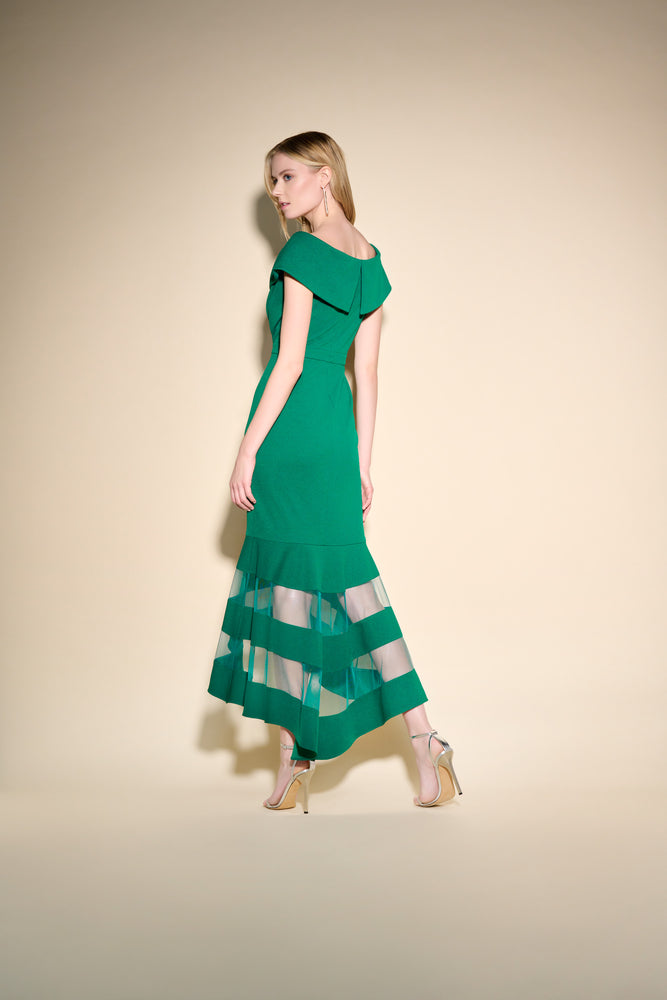 Joseph Ribkoff Fall 2023 - 223743TT -Dress-True Emerald - The Coach Pyramids