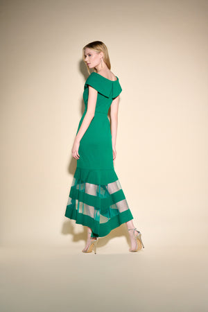 Joseph Ribkoff Fall 2023 - 223743TT -Dress-True Emerald - The Coach Pyramids