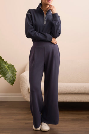 Tribal Fall 2025-2238O-3390-Pull On Pant W/Pockets-Black - The Coach Pyramids