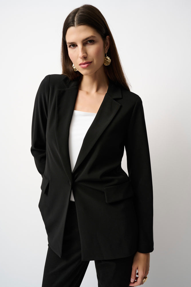 Joseph Ribkoff Blazer -231064S26 - 11 - Black - Essential - 2026