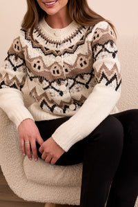 Tribal Fall 2025-2312O-3814-Long Sleeve Button Front Sweater Cardigan-Moon Stone - The Coach Pyramids