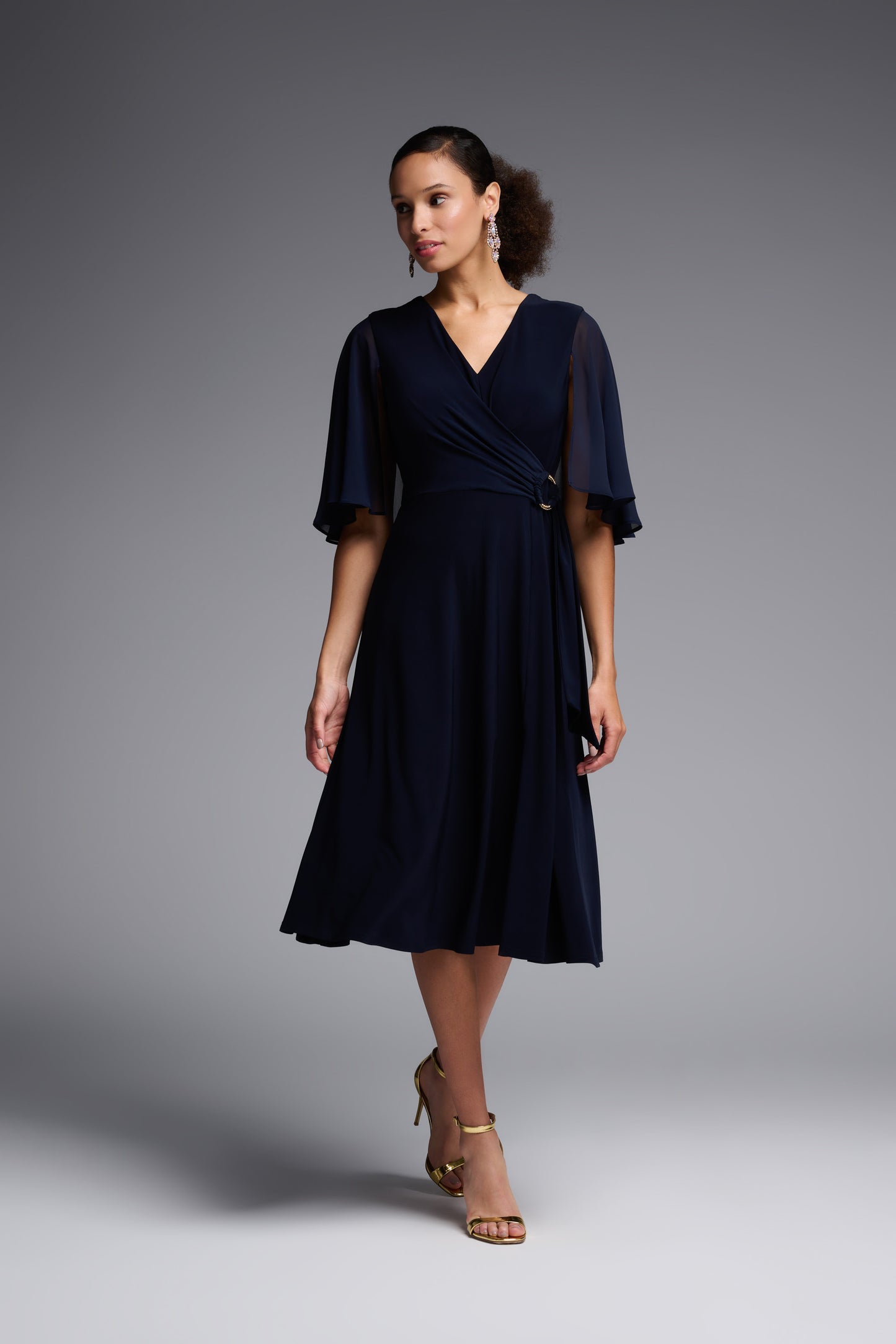 
                  
                    Joseph Ribkoff Fall 2023 - 231757-Dress-Midnight Blue - The Coach Pyramids
                  
                