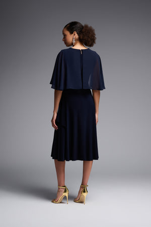 Joseph Ribkoff Fall 2023 - 231757-Dress-Midnight Blue - The Coach Pyramids