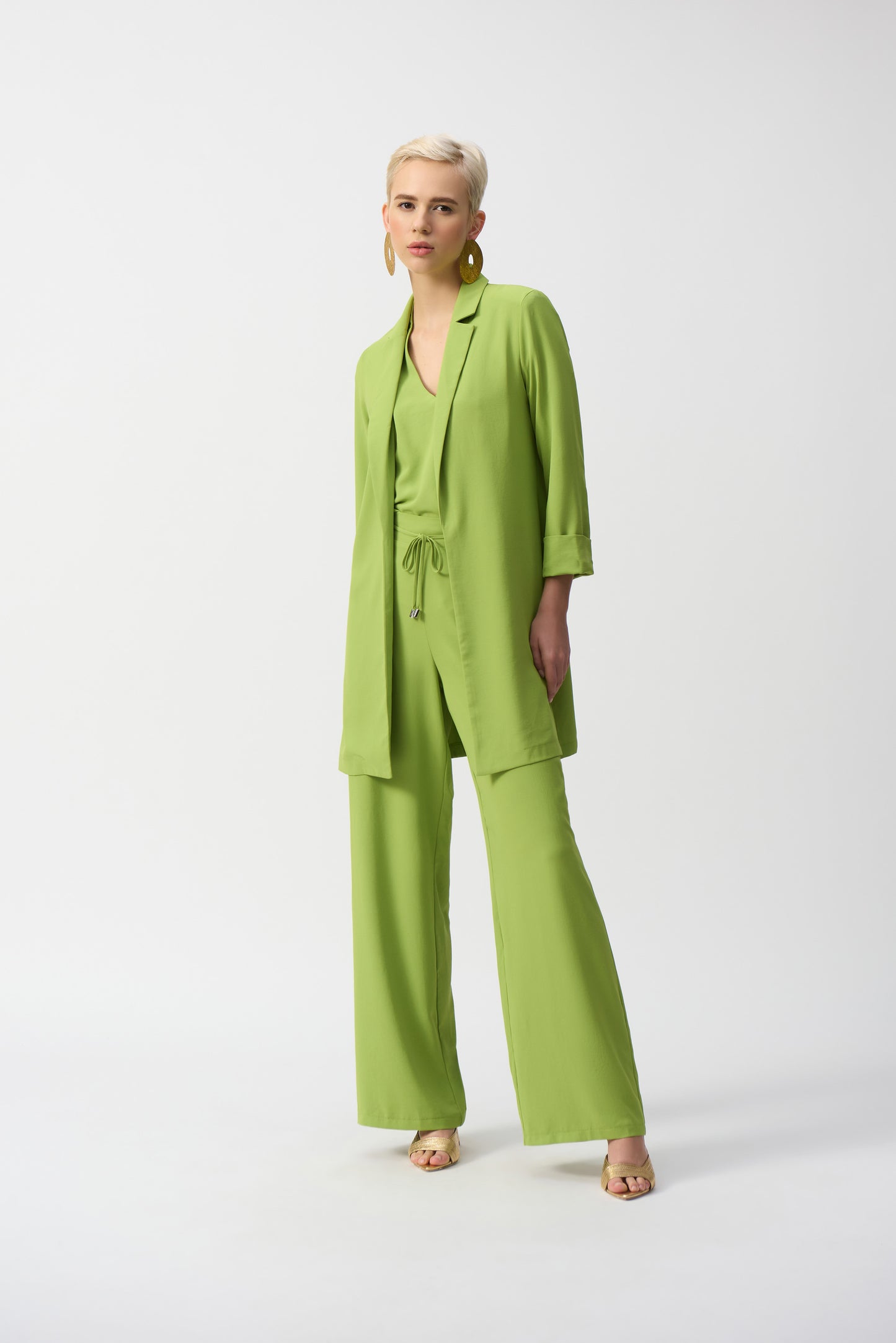 Joseph Ribkoff Spring 2025-232275S25-4280-Blazer-Greenery - The Coach Pyramids