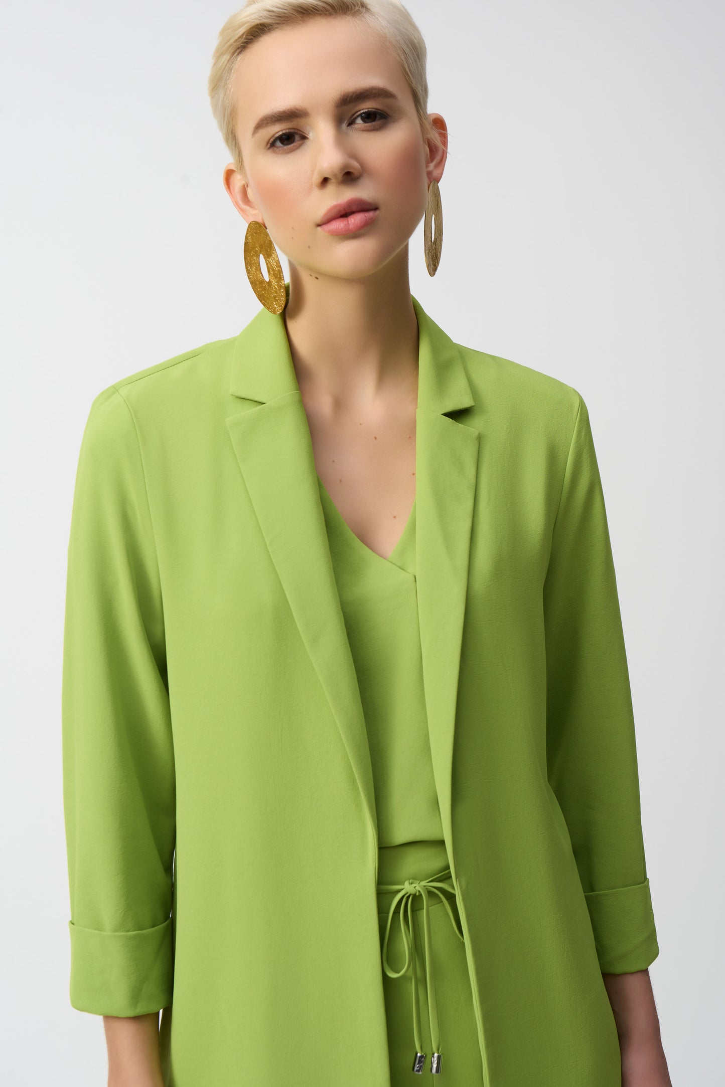 Joseph Ribkoff Spring 2025-232275S25-4280-Blazer-Greenery - The Coach Pyramids