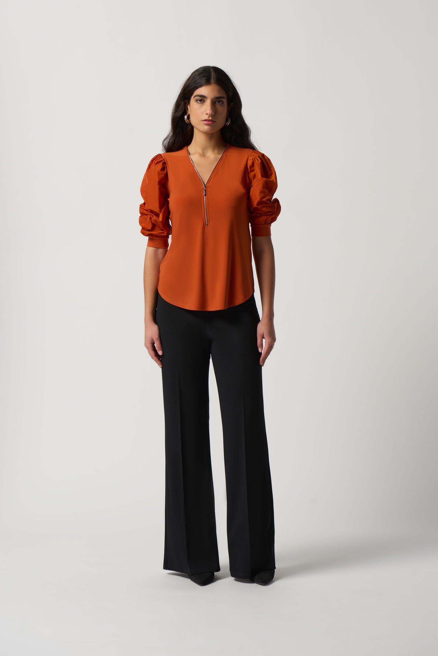 Joseph Ribkoff Fall 2023-233025-Top-Nightfall - The Coach Pyramids
