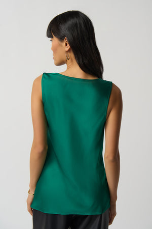 Joseph Ribkoff Spring  2024 -233048-Top-Kelly Green - The Coach Pyramids