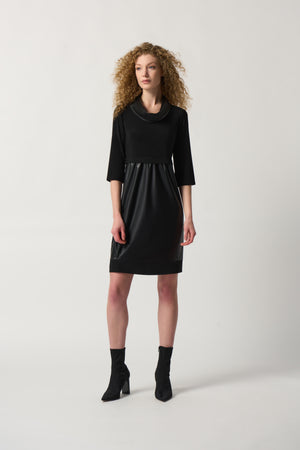 Joseph Ribkoff Fall 2023-233091-Dress-Black - The Coach Pyramids