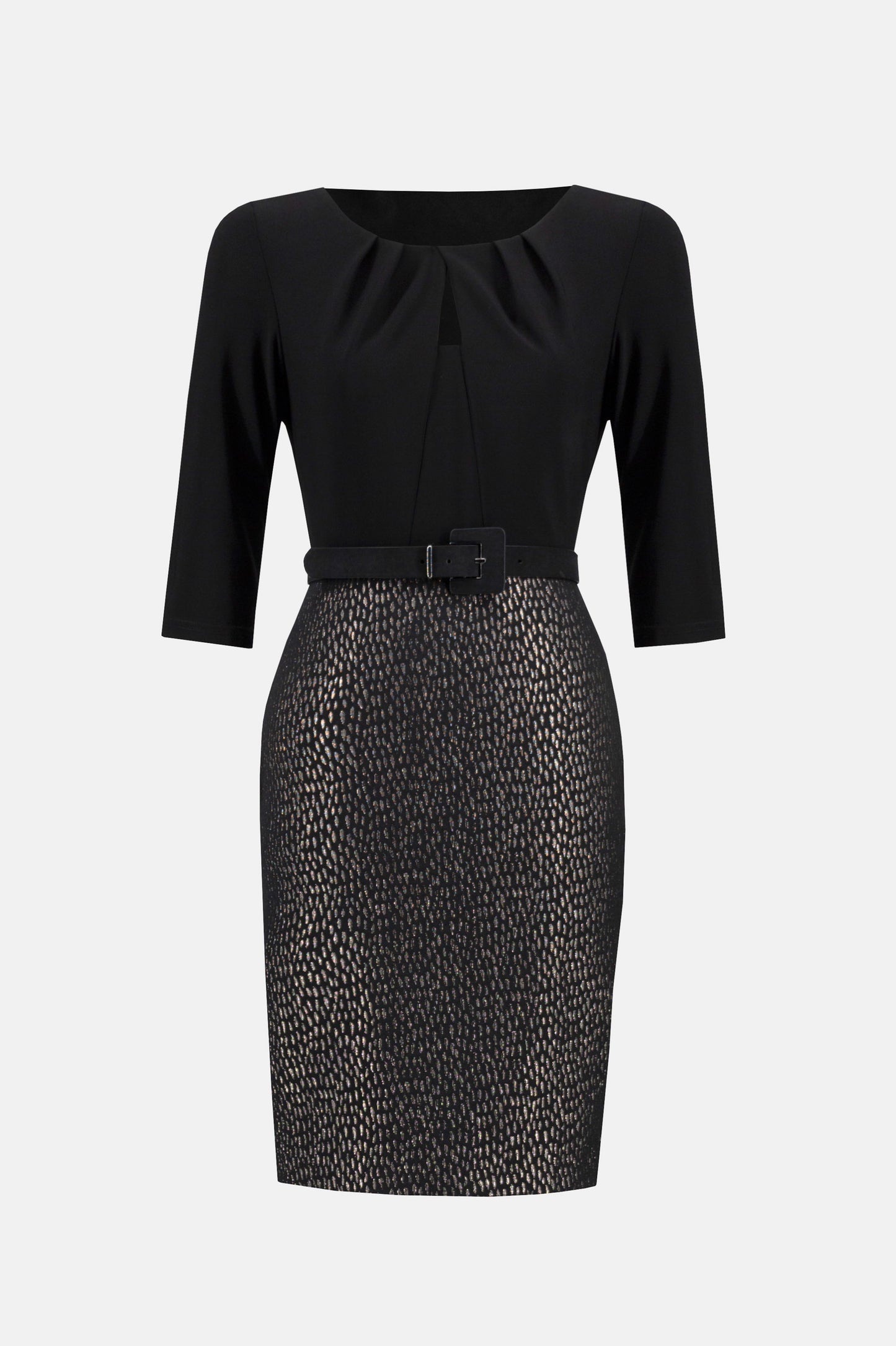 
                  
                    Joseph Ribkoff Fall 2023-233120-Dress-Black/Bronze - The Coach Pyramids
                  
                