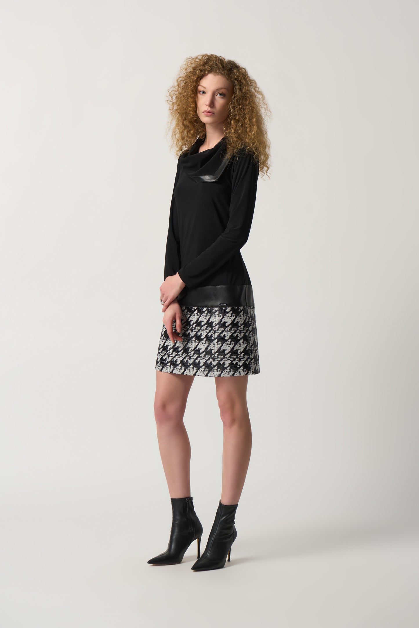 
                  
                    Joseph Ribkoff Fall 2023-233130-Dress-Black/White - The Coach Pyramids
                  
                