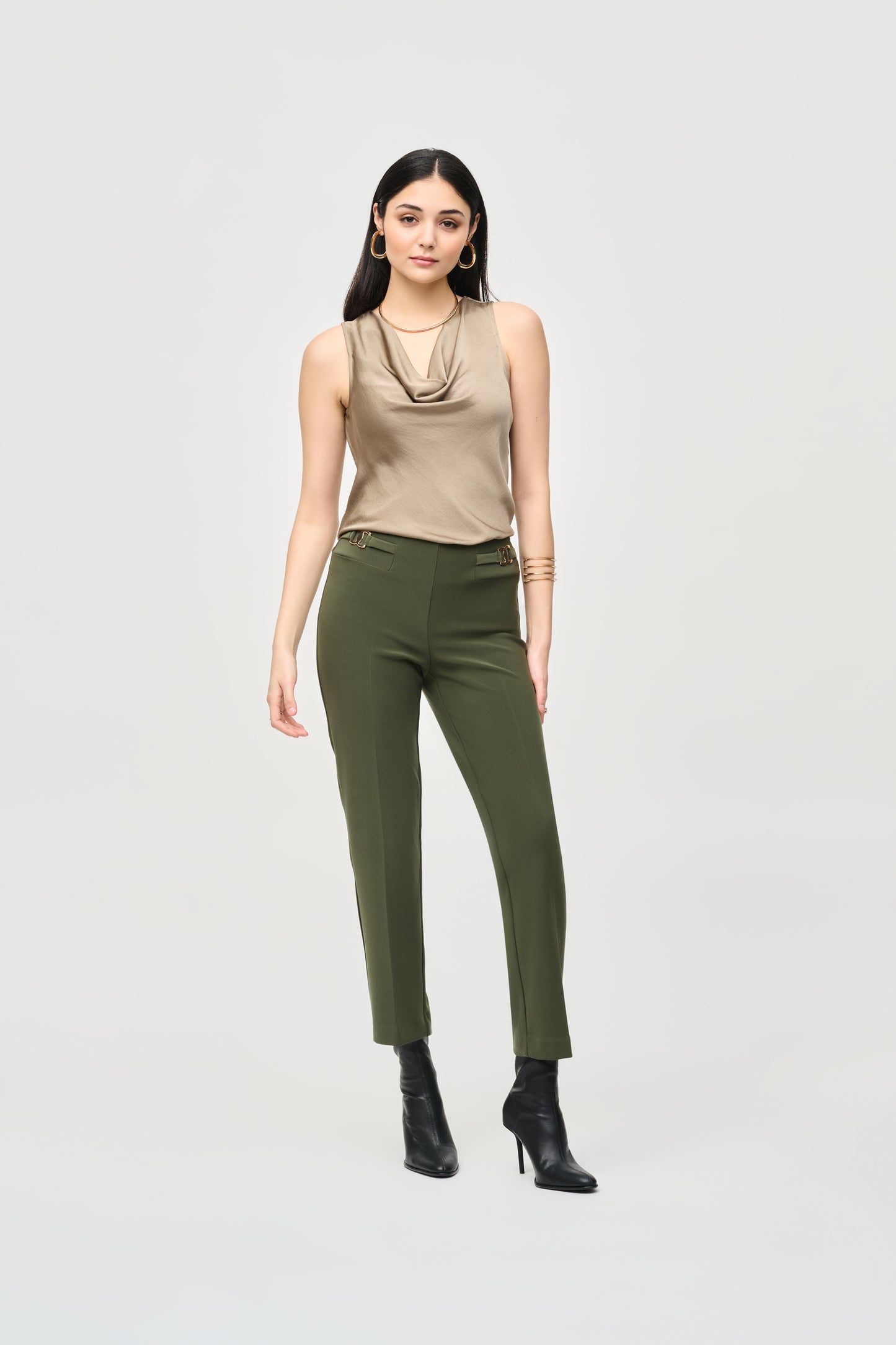 Joseph Ribkoff Fall  2024 -233180F24-Pant-Iguana - The Coach Pyramids