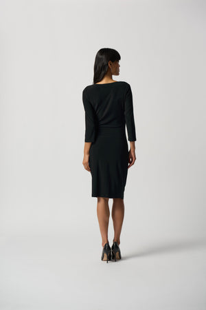 Joseph Ribkoff Fall 2023-233305-Dress-Black - The Coach Pyramids