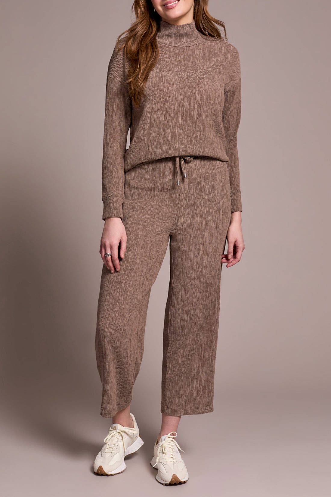 Tribal Fall 2025-2333O-8324-Pull On Barrel Pant-Fossil - The Coach Pyramids
