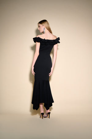 Joseph Ribkoff Fall 2023-233741-Dress- Black - The Coach Pyramids