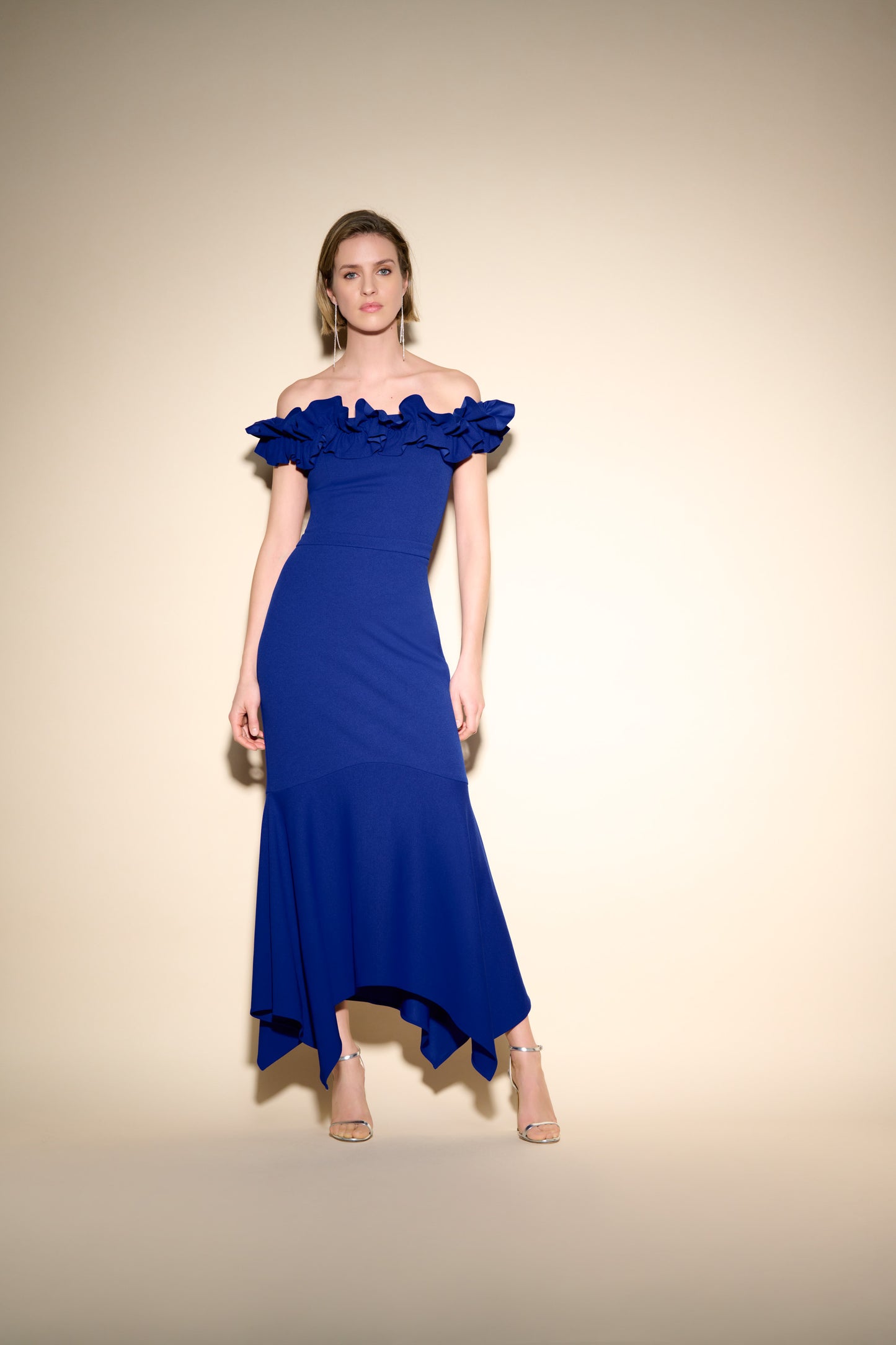 
                  
                    Joseph Ribkoff Fall 2023-233741-Dress- Lipstick Red - The Coach Pyramids
                  
                