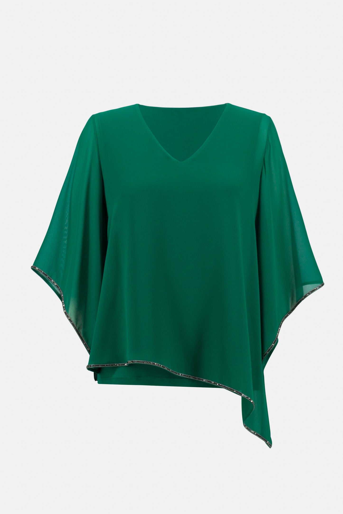 Joseph Ribkoff Fall 2023 - 233781 -Top -True Emerald - The Coach Pyramids