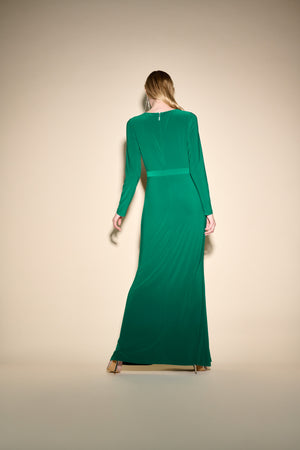 Joseph Ribkoff Fall 2023 - 233788 -Dress-True Emerald - The Coach Pyramids