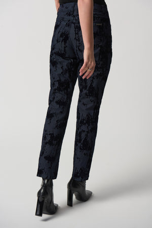 Joseph Ribkoff Fall 2023-233918-Pant- Dark Blue - The Coach Pyramids