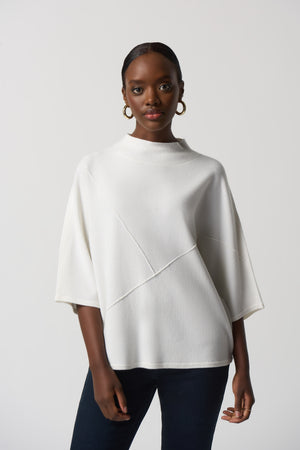 Joseph Ribkoff Fall 2023 -233934-Top- Winter White - The Coach Pyramids