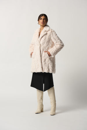 Joseph Ribkoff Fall 2023-233942-Coat- Cream - The Coach Pyramids