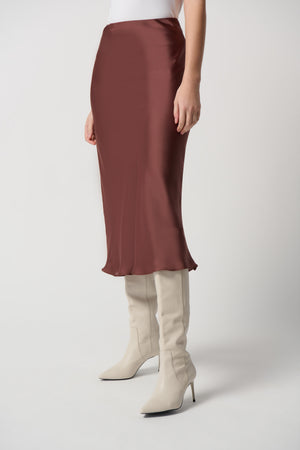 Joseph Ribkoff Winter  2023 -234109-Skirt-Toffee - The Coach Pyramids