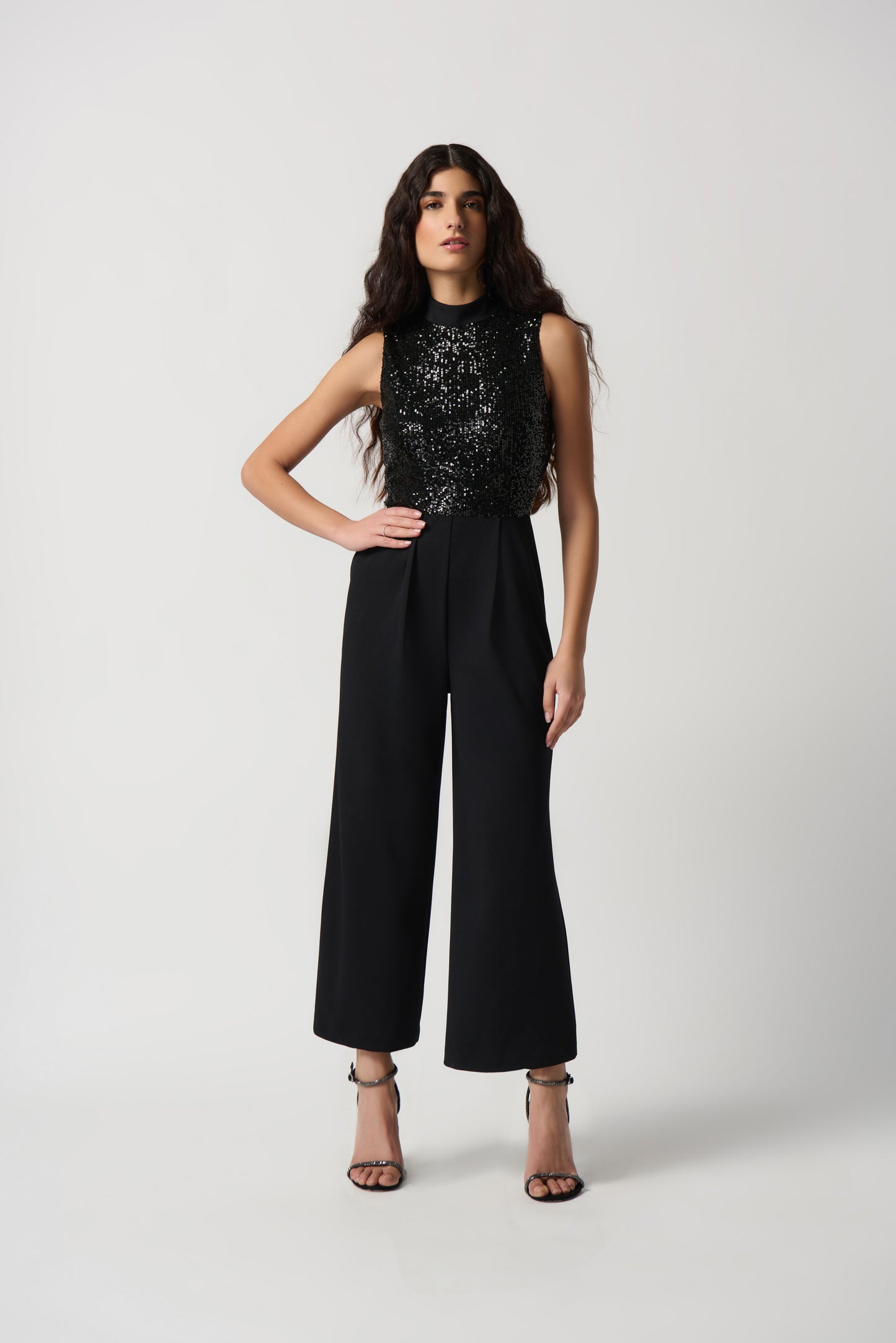 Joseph Ribkoff Winter  2023 - 234205 -Jumpsuit -Black - The Coach Pyramids