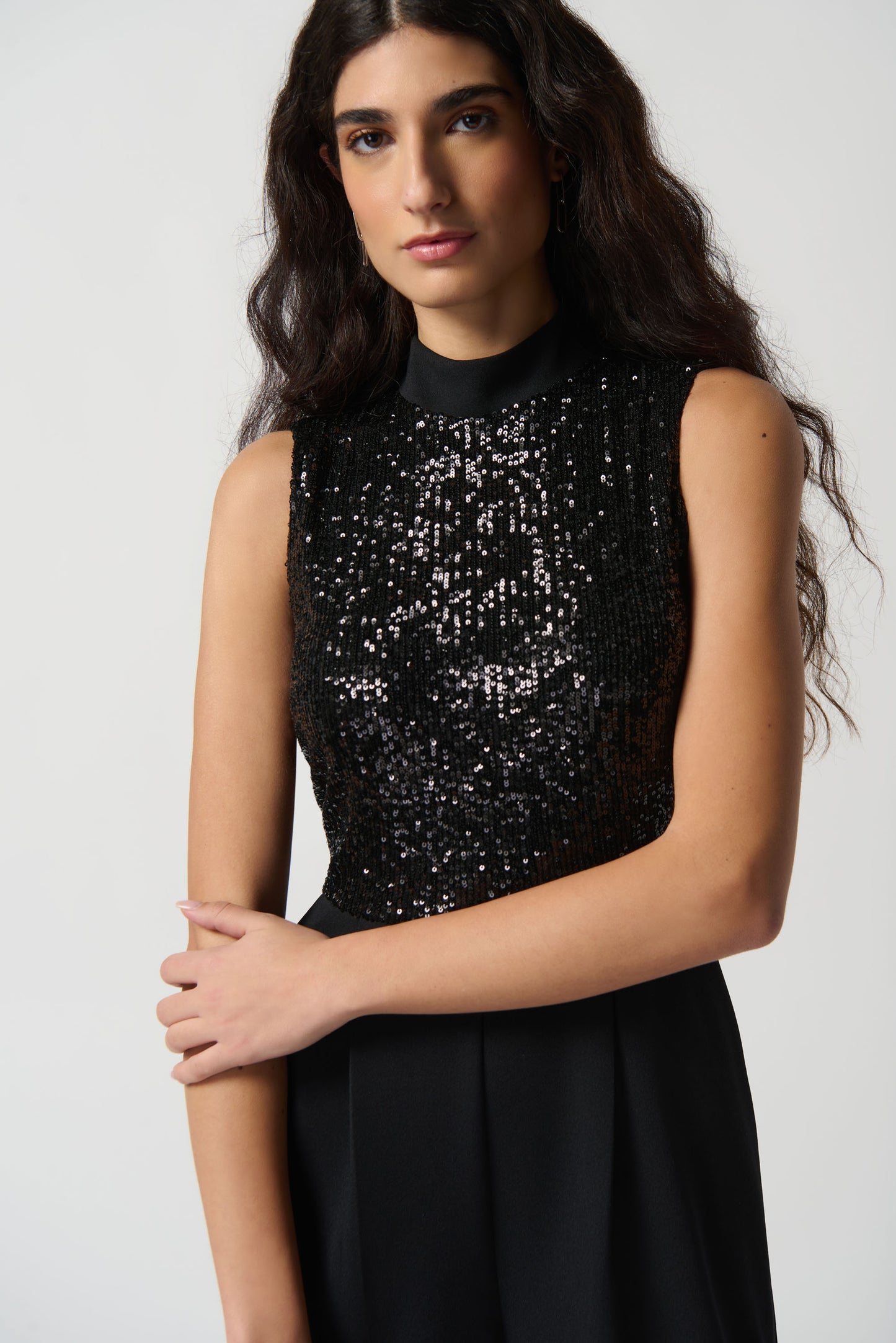 Joseph Ribkoff Winter  2023 - 234205 -Jumpsuit -Black - The Coach Pyramids