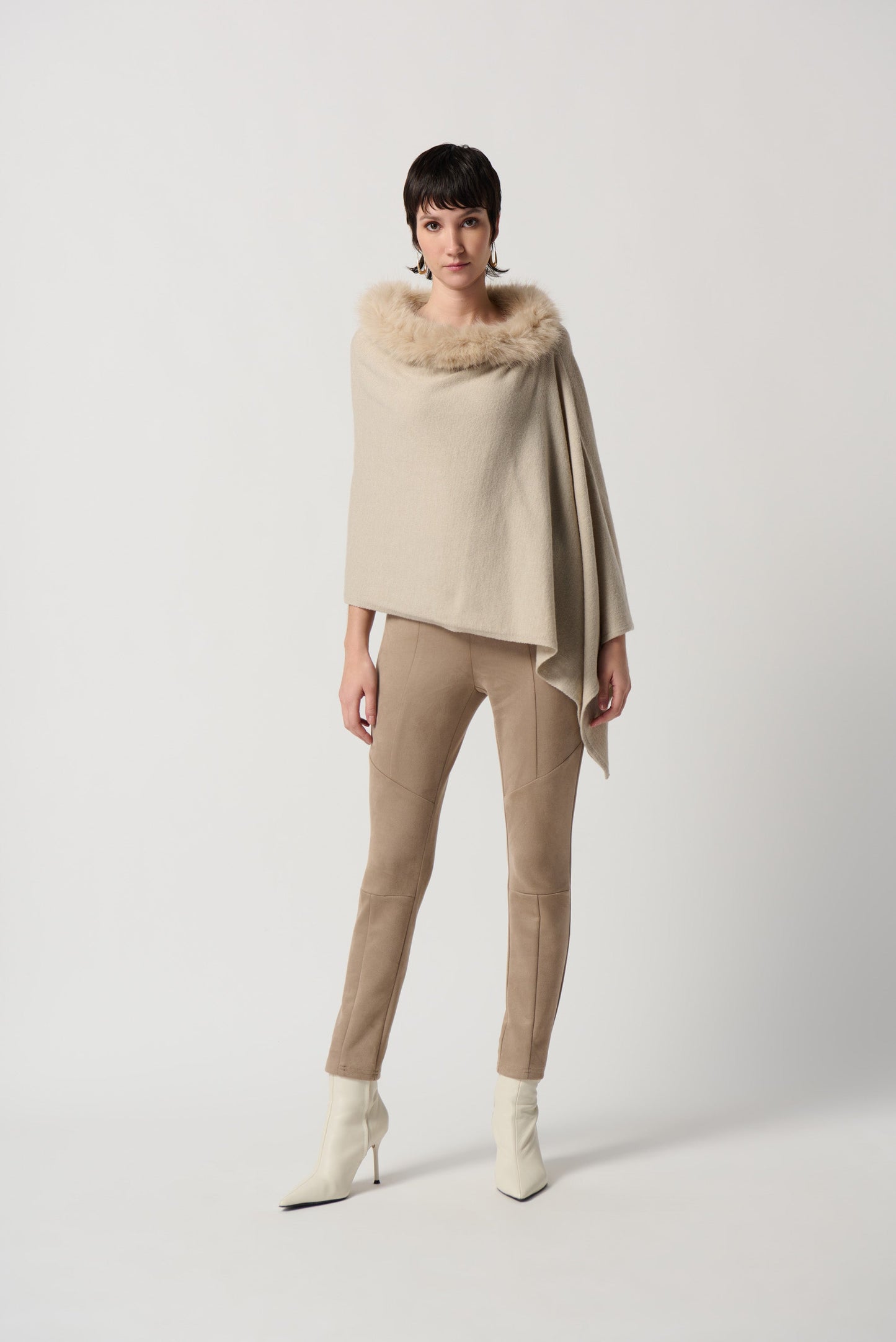 Joseph Ribkoff Winter  2023 -234234-Pant -Latte - The Coach Pyramids