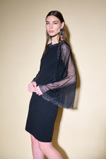 Joseph Ribkoff Winter  2023 -234712-Dress-Black - The Coach Pyramids