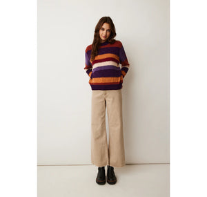 Parkhurst Fall/Winter 2023-85182-Copenhagen Sweater-Dark/Combo - The Coach Pyramids