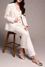 Tribal Fall 2025-2371O-8150-Long Sleeve  Lined Blazer-Moon Stone - The Coach Pyramids