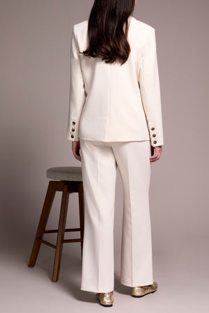 Tribal Fall 2025-2371O-8150-Long Sleeve  Lined Blazer-Moon Stone - The Coach Pyramids