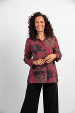 Habitat Fall/Winter 2023-H23930-Print Tunic-Chocolate - The Coach Pyramids