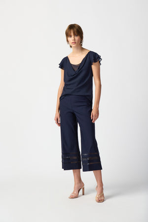 Joseph Ribkoff Spring  2024 -241073-Pant-Midnight Blue - The Coach Pyramids