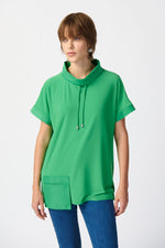Joseph Ribkoff Spring  2024 -241078-Top-Island Green - The Coach Pyramids