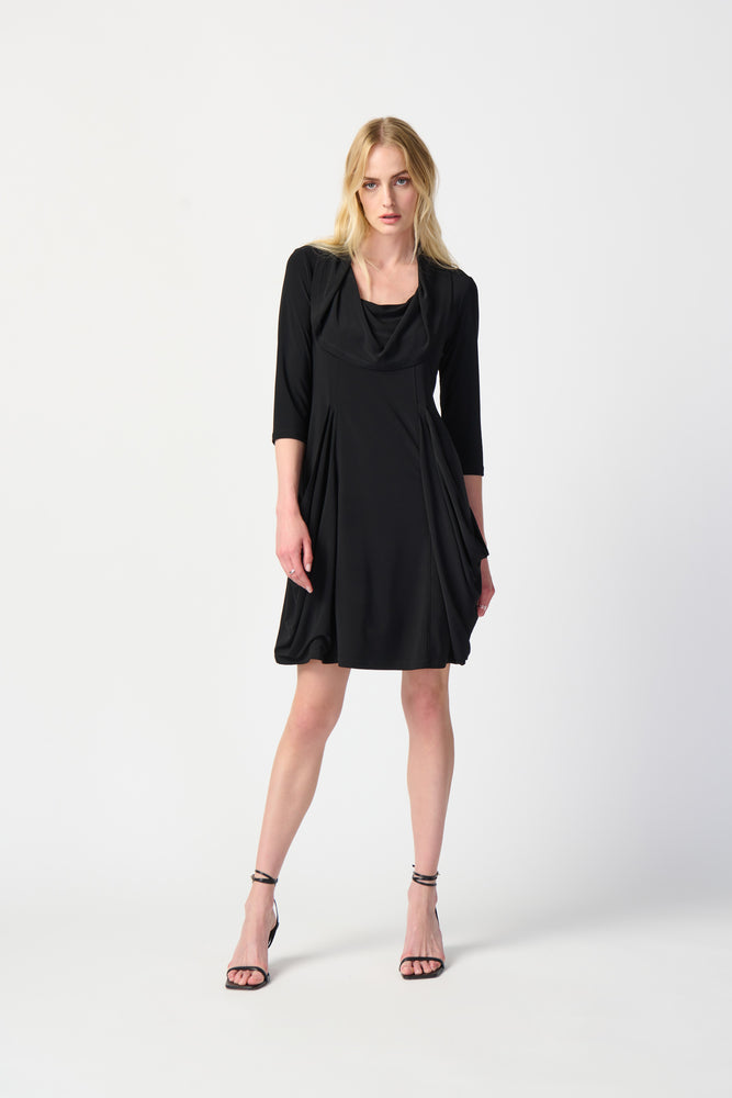 Joseph Ribkoff Spring  2024 -241082-Dress-Black - The Coach Pyramids