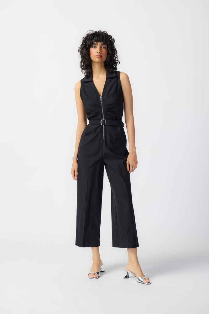 Joseph Ribkoff Spring  2024 -241101-Jumpsuit-Black - The Coach Pyramids