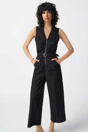 Joseph Ribkoff Spring  2024 -241101-Jumpsuit-Black - The Coach Pyramids