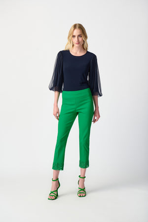 Joseph Ribkoff Spring  2024 -241102-Pant-Island Green - The Coach Pyramids