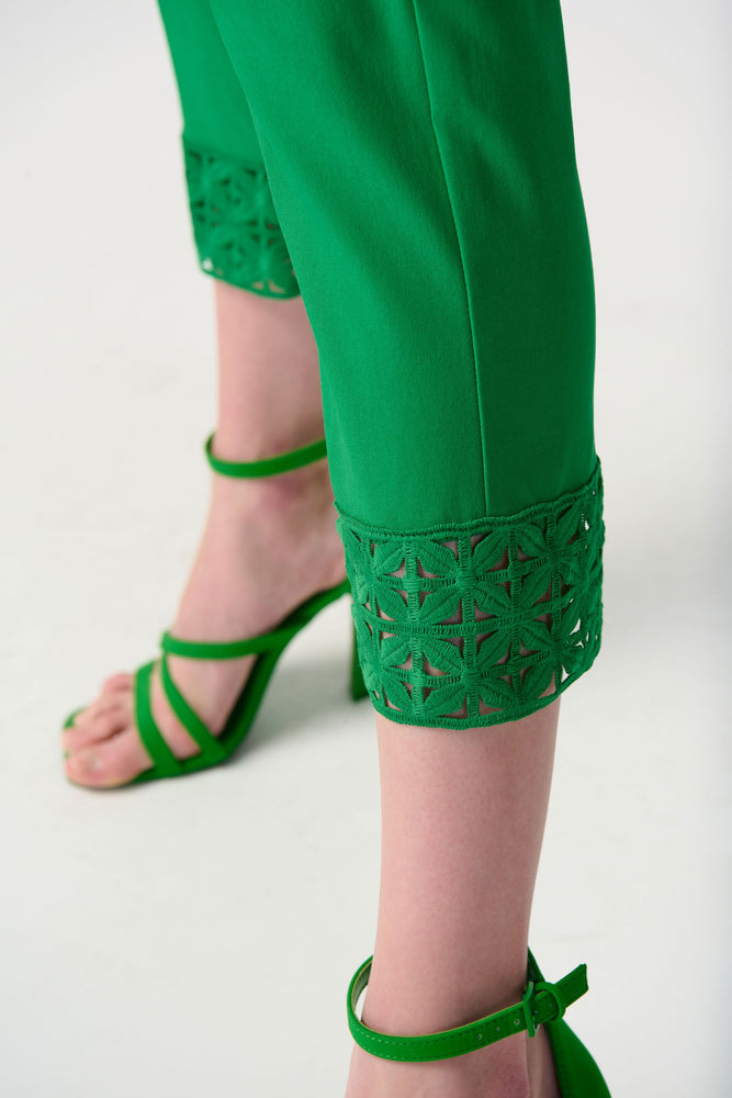 Joseph Ribkoff Spring  2024 -241102-Pant-Island Green - The Coach Pyramids