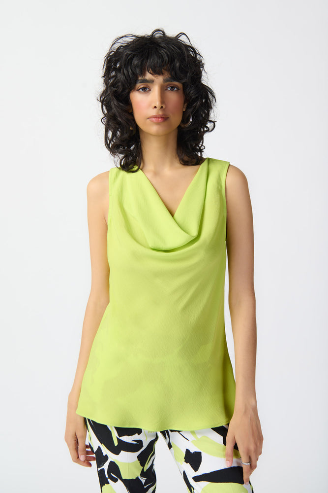 Joseph Ribkoff Spring  2024 -241103-Top-Key Lime - The Coach Pyramids