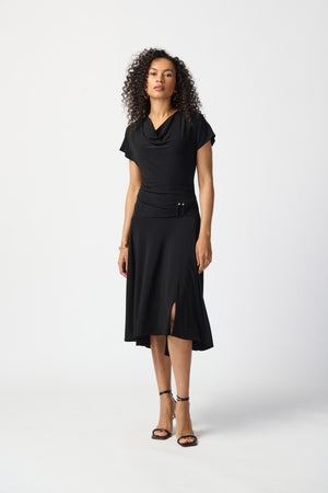 Joseph Ribkoff Spring  2024 -241152-Dress-Black - The Coach Pyramids