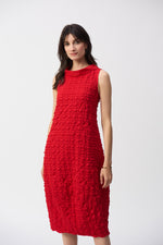 Joseph Ribkoff Fall 2025-241204S25-4209-Dress-Radiant Red - The Coach Pyramids