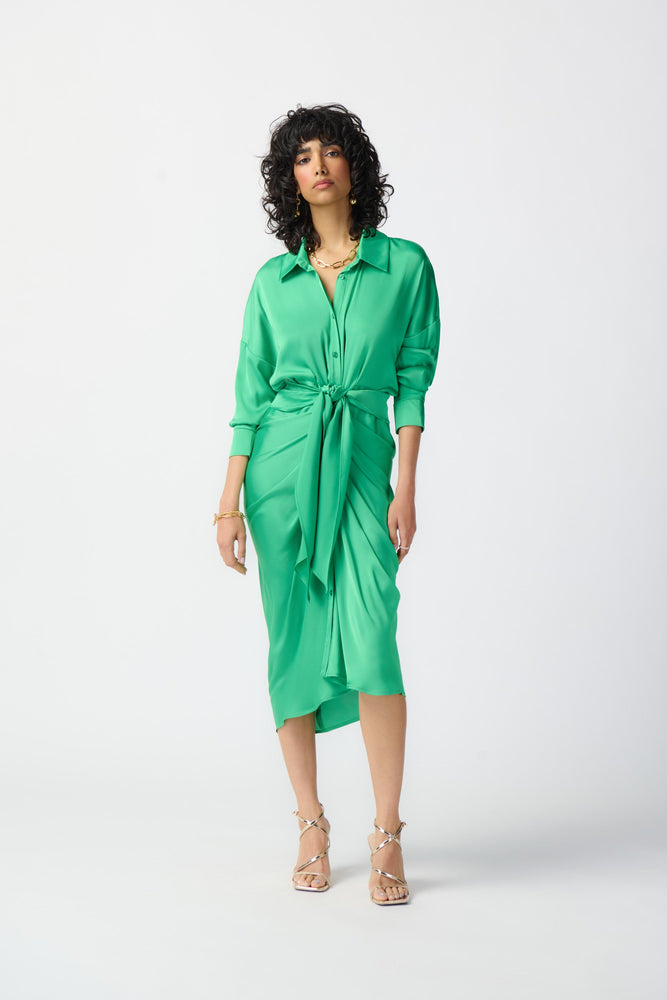 Joseph Ribkoff Spring  2024 -241236-Dress-Island Green - The Coach Pyramids