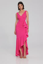 Joseph Ribkoff Spring  2024 -241700-Dress-Shocking Pink - The Coach Pyramids