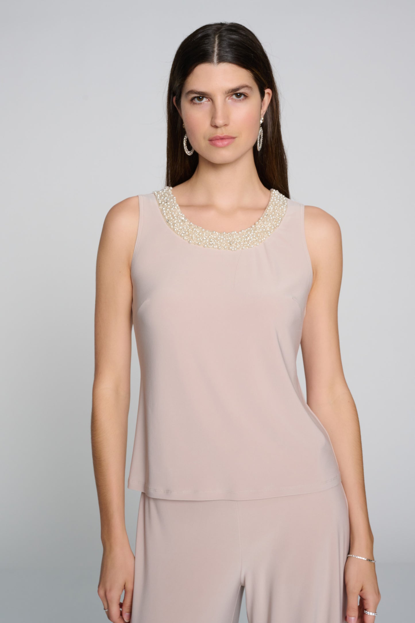 Joseph Ribkoff Spring  2024 -241743-2 PC Top-Serenity Blue - The Coach Pyramids