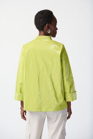 Joseph Ribkoff Spring  2024 -241925-Coat-Key Lime - The Coach Pyramids