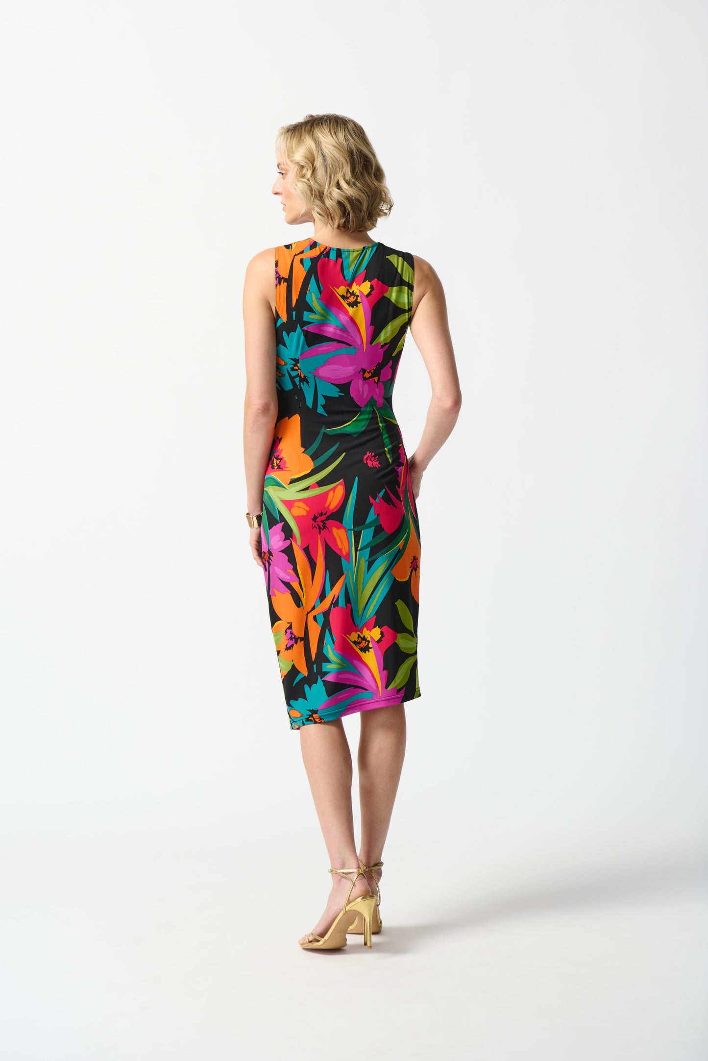 
                  
                    Joseph Ribkoff Summer 2024 -242012-Dress-Black/Multi - The Coach Pyramids
                  
                